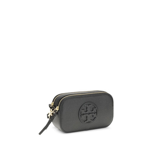 Tory Burch Miller Mini Crossbody Bag in Black Calf Leather for Women